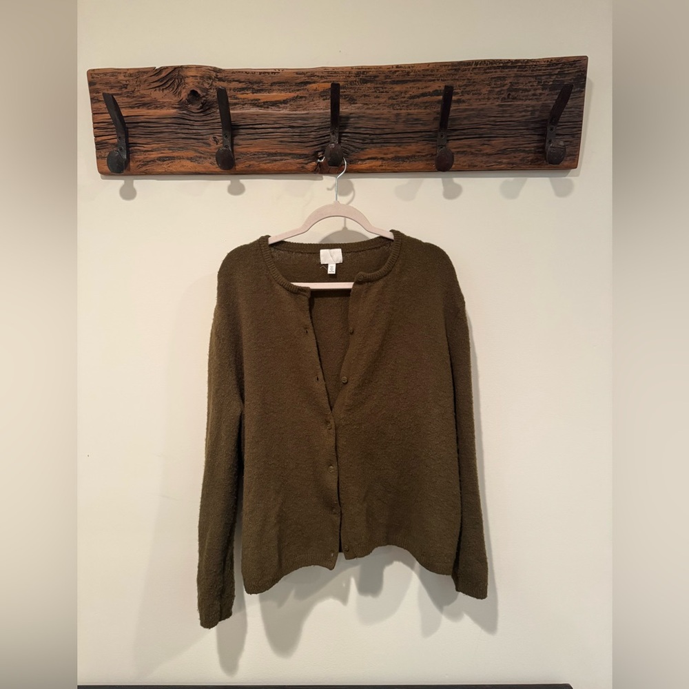 Olive Green Women's Sweater